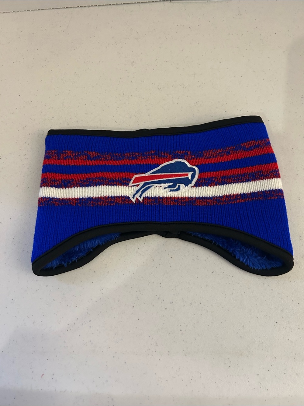 Buffalo Bills Unisex Adult Blue Fleece-Lined Headband Ear Warmer
